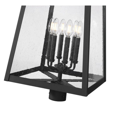 Z-Lite 31.5" High Rainer 6 Light Outdoor Post Mount Fixture image 3