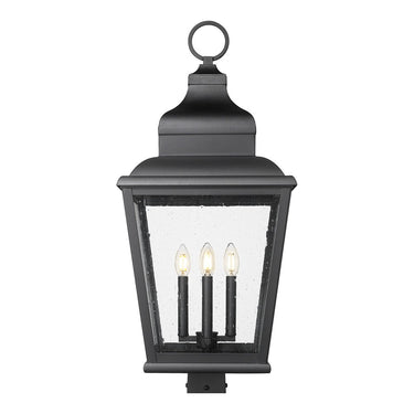 Z-Lite 31.75" High Raphael 4 Light Outdoor Post Mount Fixture image 1