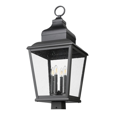 Z-Lite 31.75" High Raphael 4 Light Outdoor Post Mount Fixture image 4