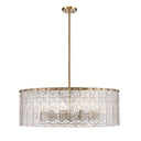Z-Lite 32.5" Glacier 12 Light Chandelier image 1