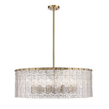 Z-Lite 32.5" Glacier 12 Light Chandelier image 1