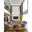 Z-Lite 32.5" Glacier 12 Light Chandelier image 11