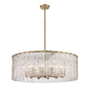 Z-Lite 32.5" Glacier 12 Light Chandelier image 5