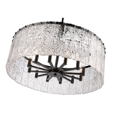 Z-Lite 32.5" Glacier 12 Light Chandelier image 6