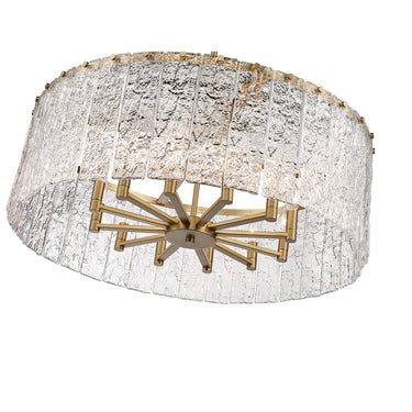 Z-Lite 32.5" Glacier 12 Light Chandelier image 7