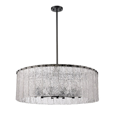Z-Lite 32.5" Glacier 12 Light Chandelier image 8
