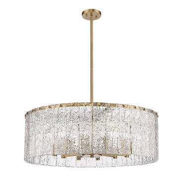 Z-Lite 32.5" Glacier 12 Light Chandelier image 9