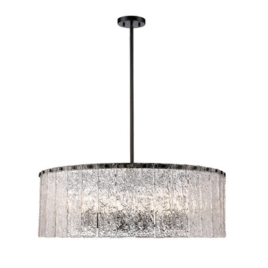 Z-Lite 32.5" Glacier 12 Light Chandelier image