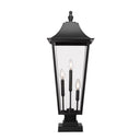 Z-Lite 32.5" High Gannon 3 Light Outdoor Pier Mounted Fixture image 2