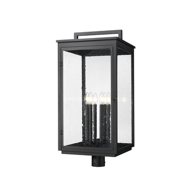 Z-Lite 32.75" High Hartwell 6 Light Outdoor Post Mount Fixture image