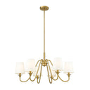 Z-Lite 32" Gianna 6 Light Chandelier image 1