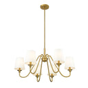 Z-Lite 32" Gianna 6 Light Chandelier image 2