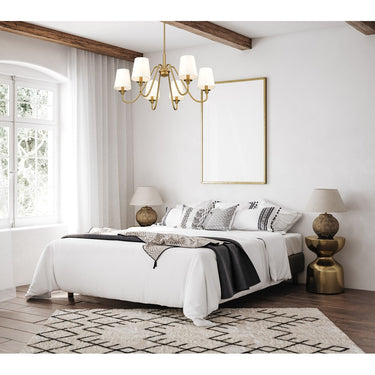 Z-Lite 32" Gianna 6 Light Chandelier image 5