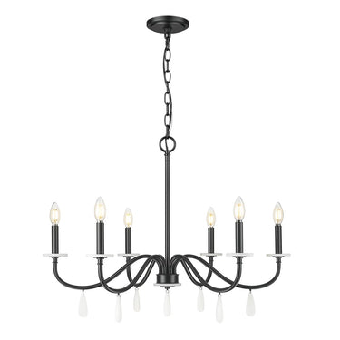Z-Lite 32" Toussant 6 Light Chandelier image 1