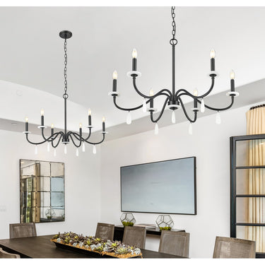 Z-Lite 32" Toussant 6 Light Chandelier image 16