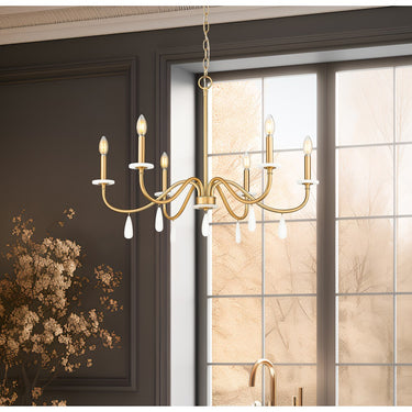 Z-Lite 32" Toussant 6 Light Chandelier image 17