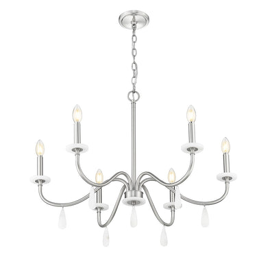 Z-Lite 32" Toussant 6 Light Chandelier image 3