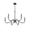 Z-Lite 32" Toussant 6 Light Chandelier image 4