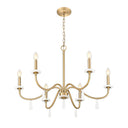 Z-Lite 32" Toussant 6 Light Chandelier image 5