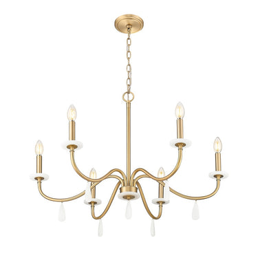 Z-Lite 32" Toussant 6 Light Chandelier image 5