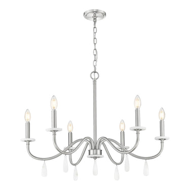 Z-Lite 32" Toussant 6 Light Chandelier image 6