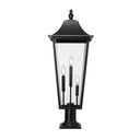 Z-Lite 33.5" High Gannon 3 Light Outdoor Pier Mounted Fixture image 2