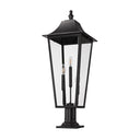 Z-Lite 33.5" High Gannon 3 Light Outdoor Pier Mounted Fixture image 4