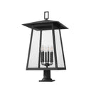 Z-Lite 33.5" High Rainer 6 Light Outdoor Pier Mounted Fixture image 4