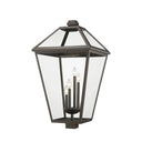 Z-Lite 33.75" High Talbot 4 Light Outdoor Post Mount Fixture image 1