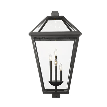 Z-Lite 33.75" High Talbot 4 Light Outdoor Post Mount Fixture image 2