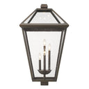 Z-Lite 33.75" High Talbot 4 Light Outdoor Post Mount Fixture image 3