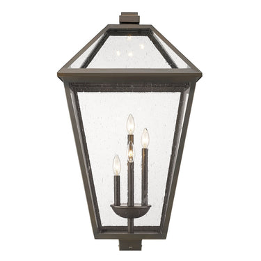 Z-Lite 33.75" High Talbot 4 Light Outdoor Post Mount Fixture image 3
