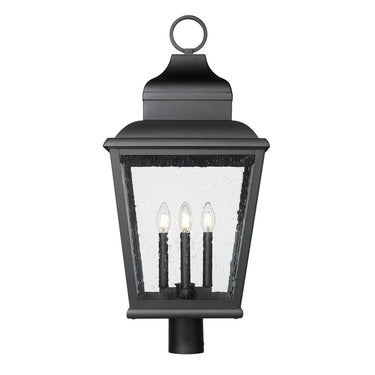 Z-Lite 33" High Raphael 4 Light Outdoor Post Mount Fixture image 1