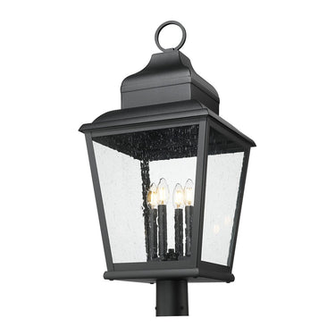 Z-Lite 33" High Raphael 4 Light Outdoor Post Mount Fixture image 2