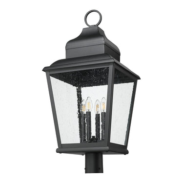Z-Lite 33" High Raphael 4 Light Outdoor Post Mount Fixture image 4