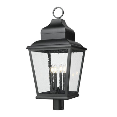 Z-Lite 33" High Raphael 4 Light Outdoor Post Mount Fixture image