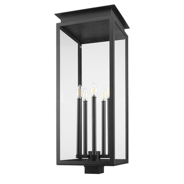 Z-Lite 34.25" High Nova 5 Light Outdoor Post Mount Fixture image 4