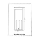 Z-Lite 34.25" High Nova 5 Light Outdoor Post Mount Fixture image 5