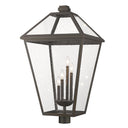 Z-Lite 34.25" High Talbot 4 Light Outdoor Post Mount Fixture image 1