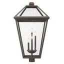Z-Lite 34.25" High Talbot 4 Light Outdoor Post Mount Fixture image 3