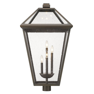Z-Lite 34.25" High Talbot 4 Light Outdoor Post Mount Fixture image 3