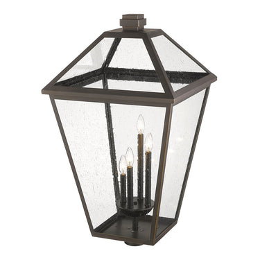 Z-Lite 34.25" High Talbot 4 Light Outdoor Post Mount Fixture image 5