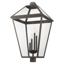 Z-Lite 34.25" High Talbot 4 Light Outdoor Post Mount Fixture image 9