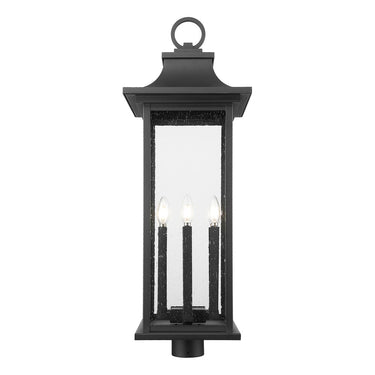 Z-Lite 34.75" High Tiberius 6 Light Outdoor Post Mount Fixture image 2