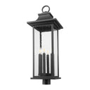 Z-Lite 34.75" High Tiberius 6 Light Outdoor Post Mount Fixture image 4