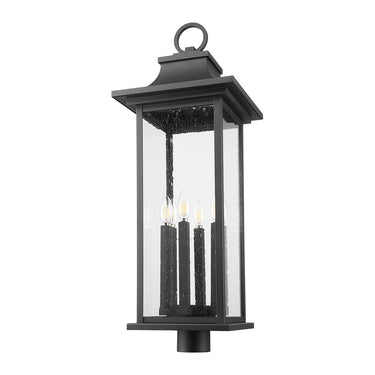 Z-Lite 34.75" High Tiberius 6 Light Outdoor Post Mount Fixture image 4
