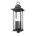 Z-Lite 34.75" High Tiberius 6 Light Outdoor Post Mount Fixture image