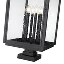 Z-Lite 34" High Hartwell 6 Light Outdoor Pier Mounted Fixture image 3