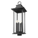 Z-Lite 34" High Tiberius 6 Light Outdoor Post Mount Fixture image 4