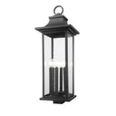 Z-Lite 34" High Tiberius 6 Light Outdoor Post Mount Fixture image